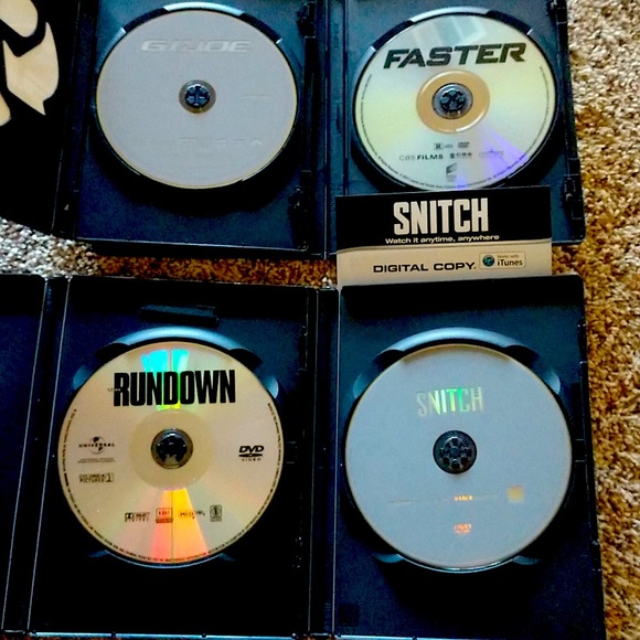 The Rock...Dwayne Johnson DVD action movie bundle. - Picture 3 of 4